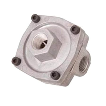 Parker Flow Control Valve, 1/4 in. FNPT Port, 3 Port, 3 Way, 2 Position 0R25B